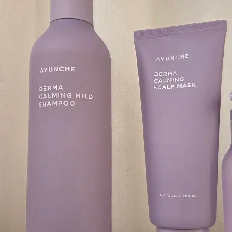 [BUNJANG] Ayunche Derma Calming Mild Shampoo 500g & Scalp Mask 200ml Set / 아윤채 더마 카밍 마일드 샴푸 500g / 스칼프 마스크 200ml