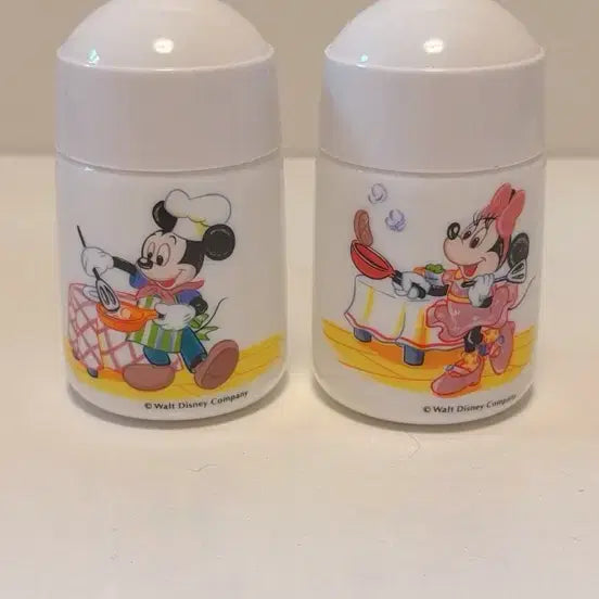 [BUNJANG] Disney Mickey & Minnie Salt & Pepper Shakers Set / 디즈니 미키 미니 솔트페퍼 통