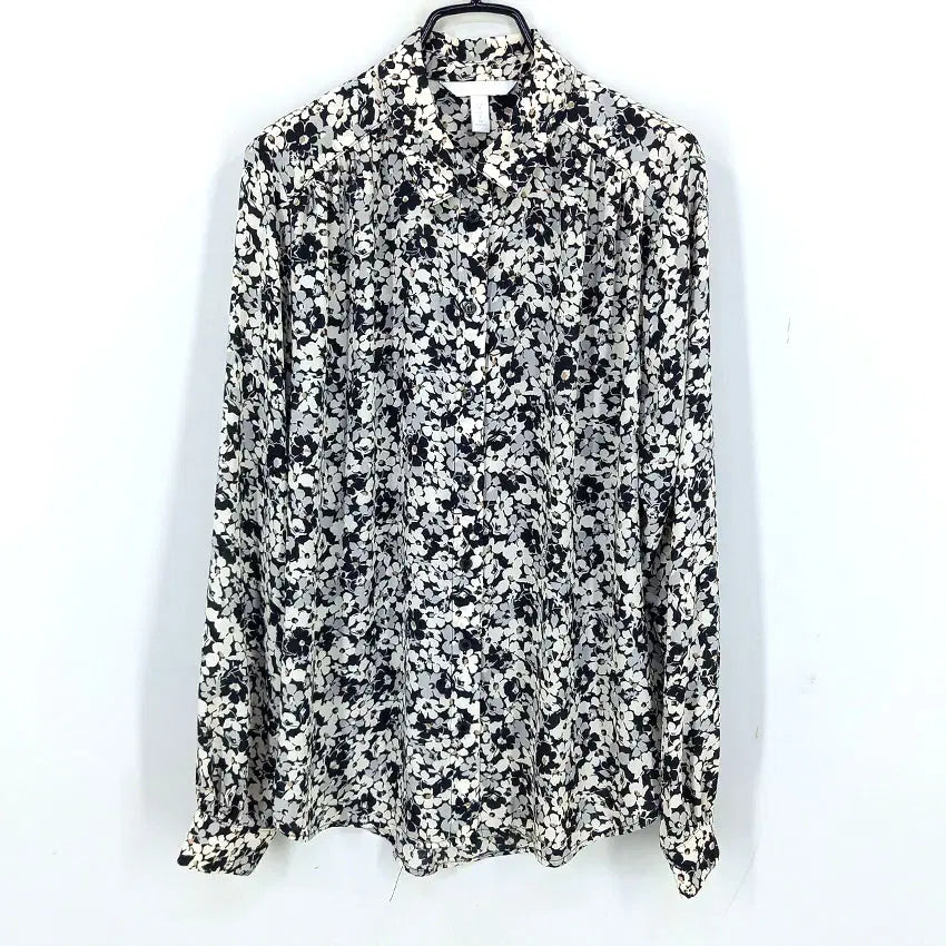 [BUNJANG] H&M Women's Spring/Summer Lightweight Long Sleeve Blouse Beige S / 에이치앤엠 여 춘하 하늘하늘 긴팔블라우스 베이지S (HU46494)