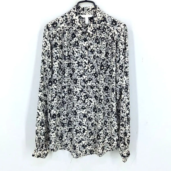 [BUNJANG] H&M Women's Spring/Summer Lightweight Long Sleeve Blouse Beige S / 에이치앤엠 여 춘하 하늘하늘 긴팔블라우스 베이지S (HU46494)