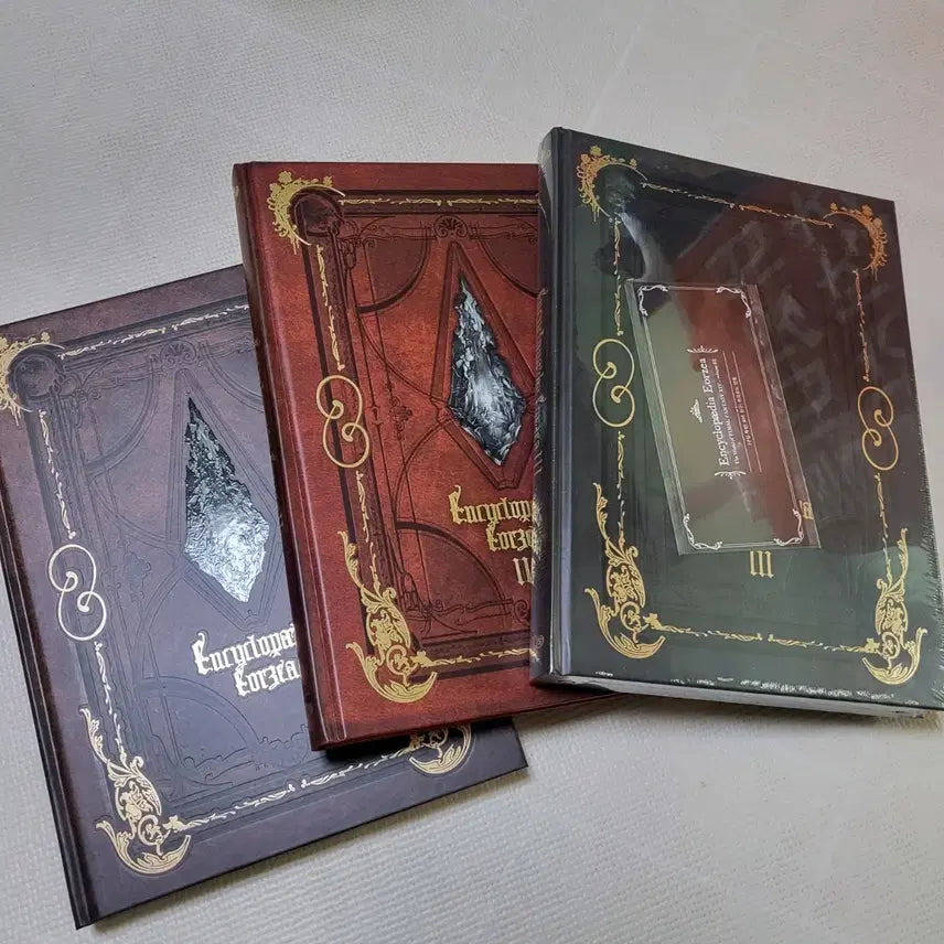 [BUNJANG] Eorzea Official Art Books 1, 2, 3 Korean Edition Bundle Set / [일괄] 에오르제아 설정집 1,2,3권 한국어판
