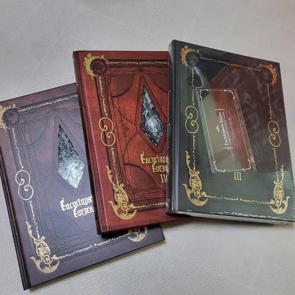 [BUNJANG] Eorzea Official Art Books 1, 2, 3 Korean Edition Bundle Set / [일괄] 에오르제아 설정집 1,2,3권 한국어판