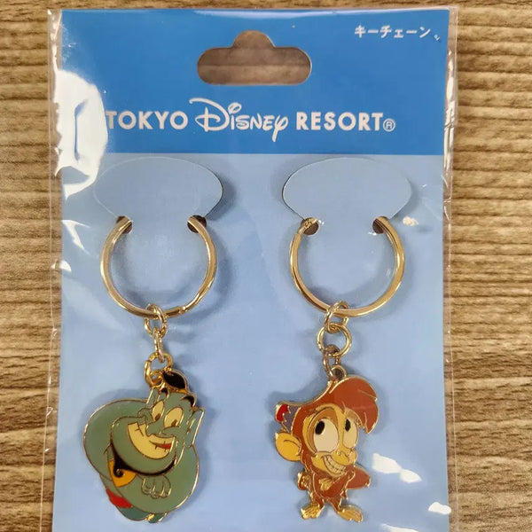 [BUNJANG] Tokyo DisneySea Genie & Abu Best Friends Keyring / 도쿄 디즈니씨 단짝 키링 (지니, 아부)
