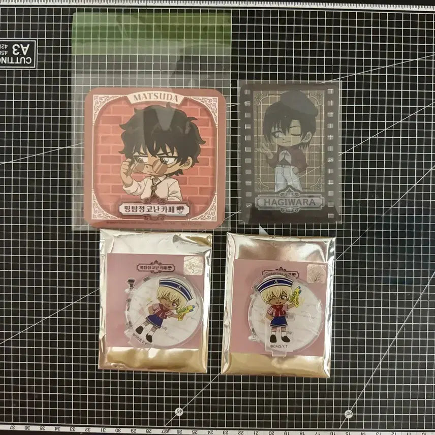 [BUNJANG] Detective Conan Box Cafe Exclusive Merchandise / 명탐정코난 박스 카페 굿즈 교환/판매합니다