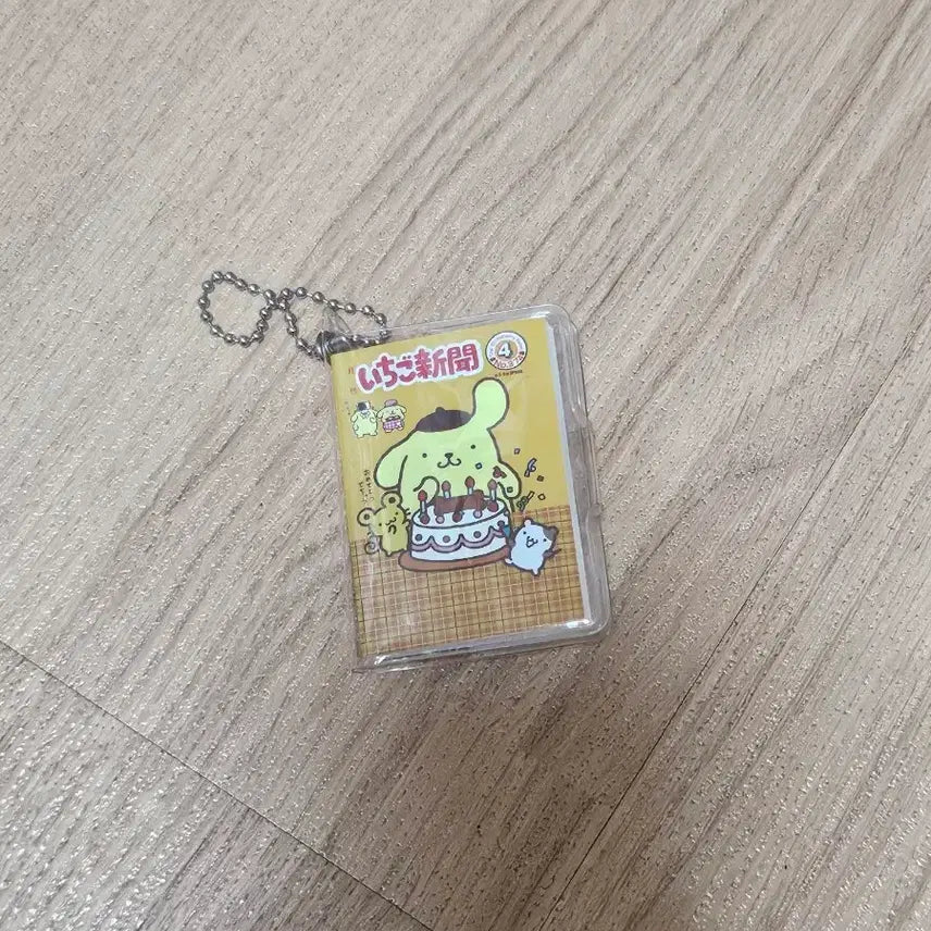 [BUNJANG] Sanrio Ichigo Shimbun 50th Anniversary Pompompurin Gachapon Notebook / 산리오 이치고신문 50주년 폼폼푸린 공책 노트 가챠