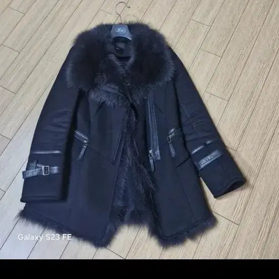 [BUNJANG] DEMEU Suede Mustang Jacket / 데무 무스탕55