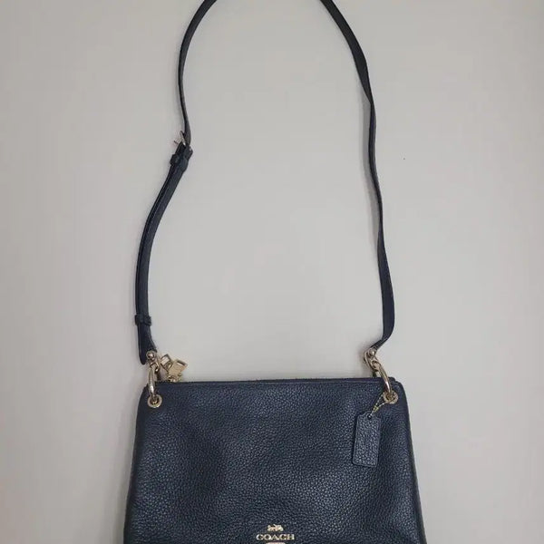 [BUNJANG] COACH Leather Crossbody Bag / 코치 COACH 가죽 크로스백