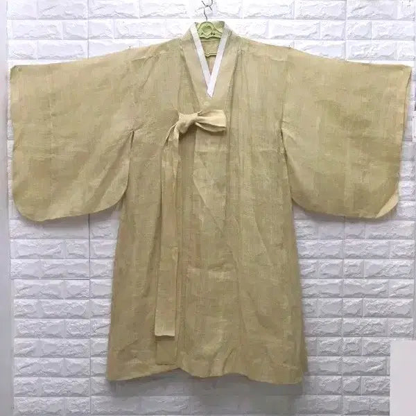 [BUNJANG] Traditional Korean Hemp Robe (Durumagi) / 502 삼베도포 두루마기 남105 키175/창고갤러리