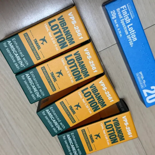 [BUNJANG] Vivants Vamankaa Travel Lotion Set / 비반콴트망카 로션미니 15ml 4개+피니쉬로션세트  (본품2개용량새상품)