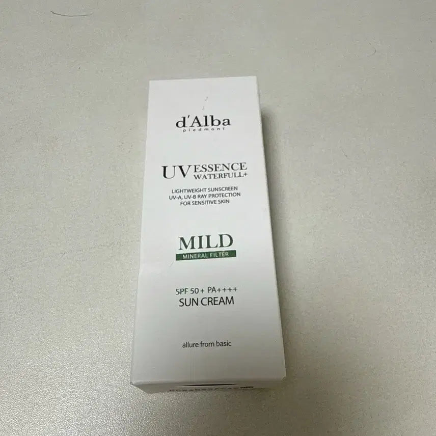 [BUNJANG] D'Alba Waterful Mild Sun Cream SPF 50+ / 달바 워터풀 마일드 선크림