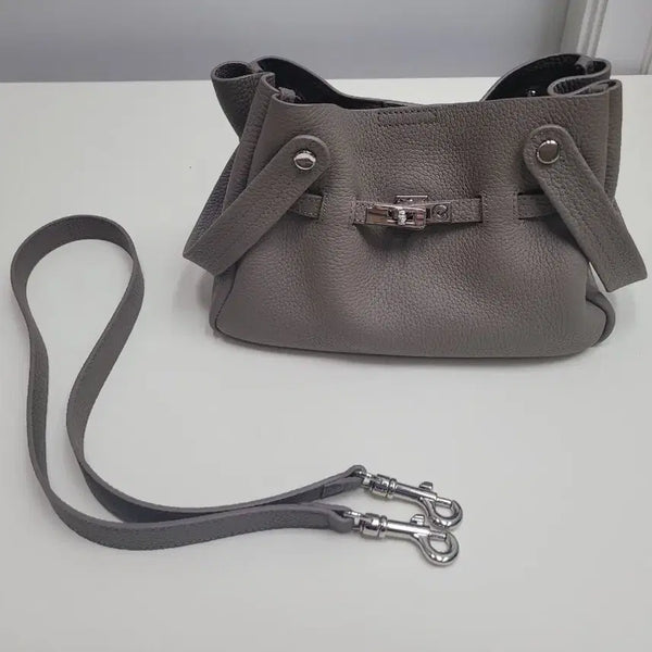 [BUNJANG] Etophe Color Cowhide Leather Bag / [새상품] 에토프 색상 소가죽백