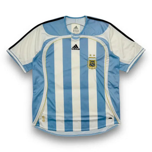 [BUNJANG] Adidas 2006-2008 Argentina Home Football Jersey / 아디다스 06-08 아르헨티나 홈 축구 유니폼