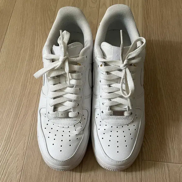 [BUNJANG] Nike Air Force 1 '07 Triple White 270 / 나이키 에어포스 올백 270