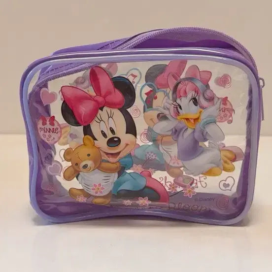 [BUNJANG] Disney Minnie Mouse Clear Pouch / 디즈니 미니마우스 투명파우치