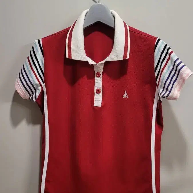 [BUNJANG] Beanpole Women's Short Sleeve Polo T-Shirt / 빈폴 여성 티셔츠