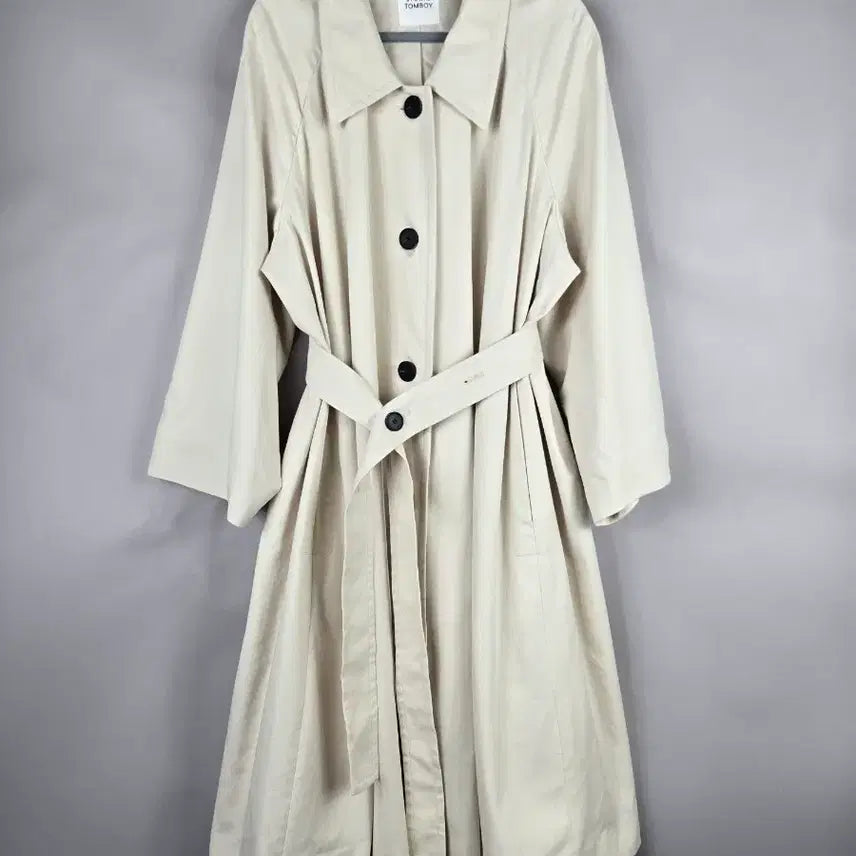 [BUNJANG] Tomboy Women's Oversized Boxy Fit Trench Coat / [무료배송]톰보이 여성 오버핏 박시핏 트렌치코트