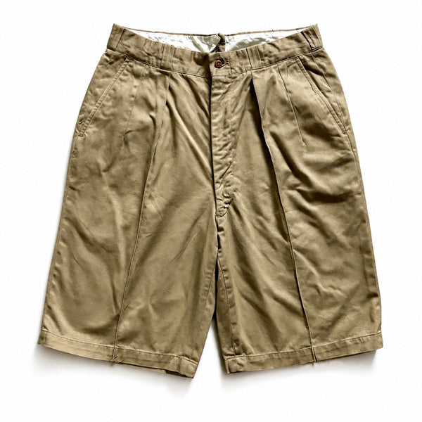 [BUNJANG] 1950s US Military Officer Khaki Chino Shorts 30" / 50s 미군 카키 오피서 치노 쇼츠 30"