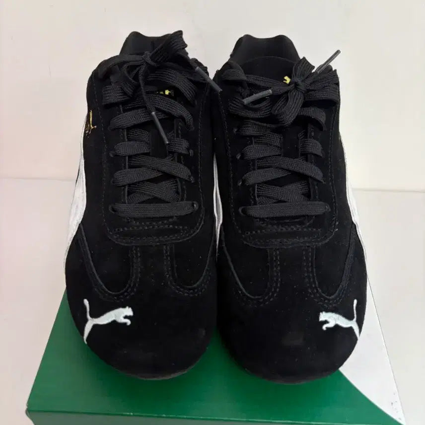 [BUNJANG] Puma Speedcat OG Black White Sneakers (240) / [정품/240] 푸마 스피드캣 OG 블랙 화이트 스니커즈
