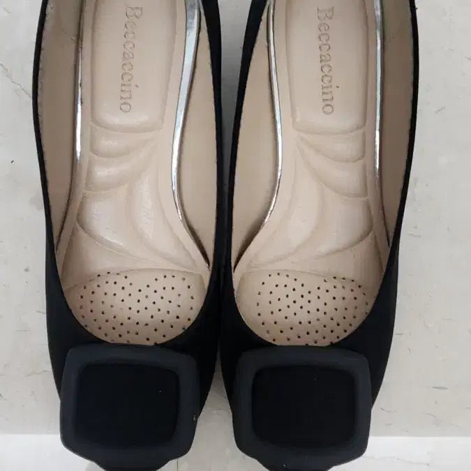 [BUNJANG] Beccacino Women's Black Loafers / Beccacino 여성 구두 블랙