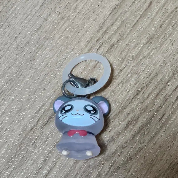[BUNJANG] Hamtaro Hamster Mezurushi Panda Keyring Gacha / 방가방가 햄토리 햄스터 메지루시 판다 키링 가챠