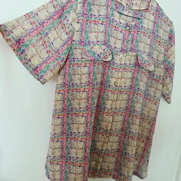 [BUNJANG] Chiffon Short-Sleeve Jacket / 쉬폰재질 반팔 자켓