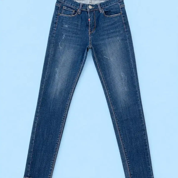 [BUNJANG] Thom Browne New York Skinny Jeans / 톰브라운 청바지 스키니 진 팬츠 와이드 (XS-S 85-90)