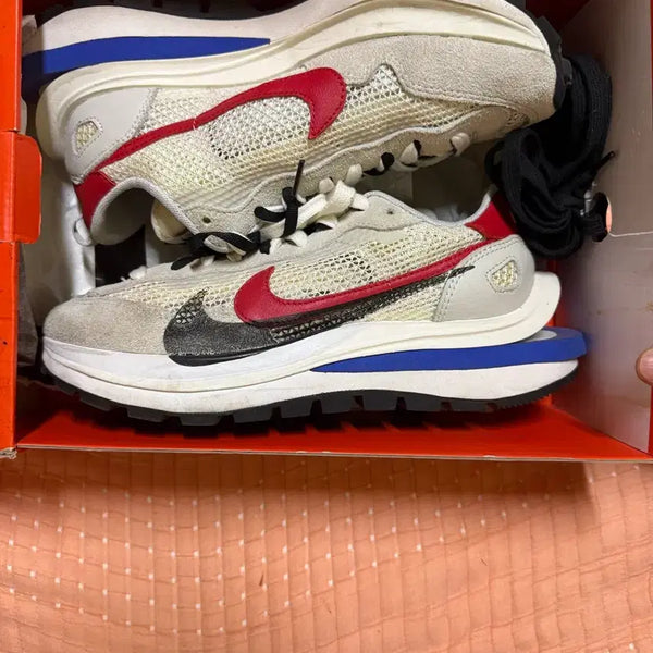 [BUNJANG] Nike x Sacai Vaporwaffle Fuchsia US 8 / (260)나이키 사카이 푸시아 (베이퍼와플)