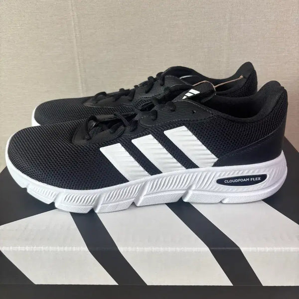 [BUNJANG] Adidas Cloudfoam Flex Sneakers Black 265mm / 아디다스 클라우드폼 플렉스 운동화 블랙 265mm