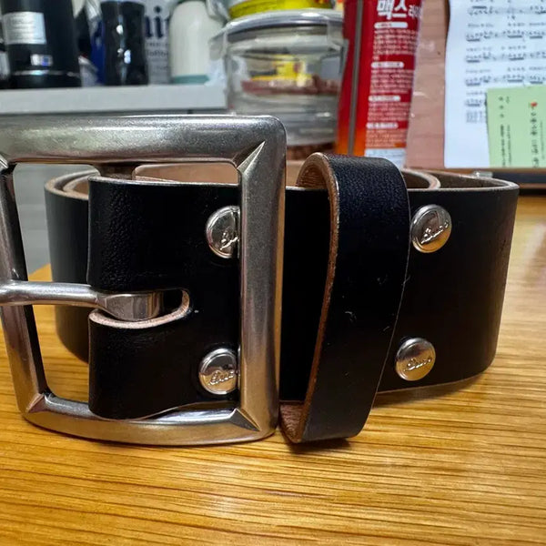 [BUNJANG] BUCO Horsehide Buttock Curve Belt BA24004 / 부코 BUCO 홀스하이드 BUTTOCK CURVE BELT 벨트 BA24004