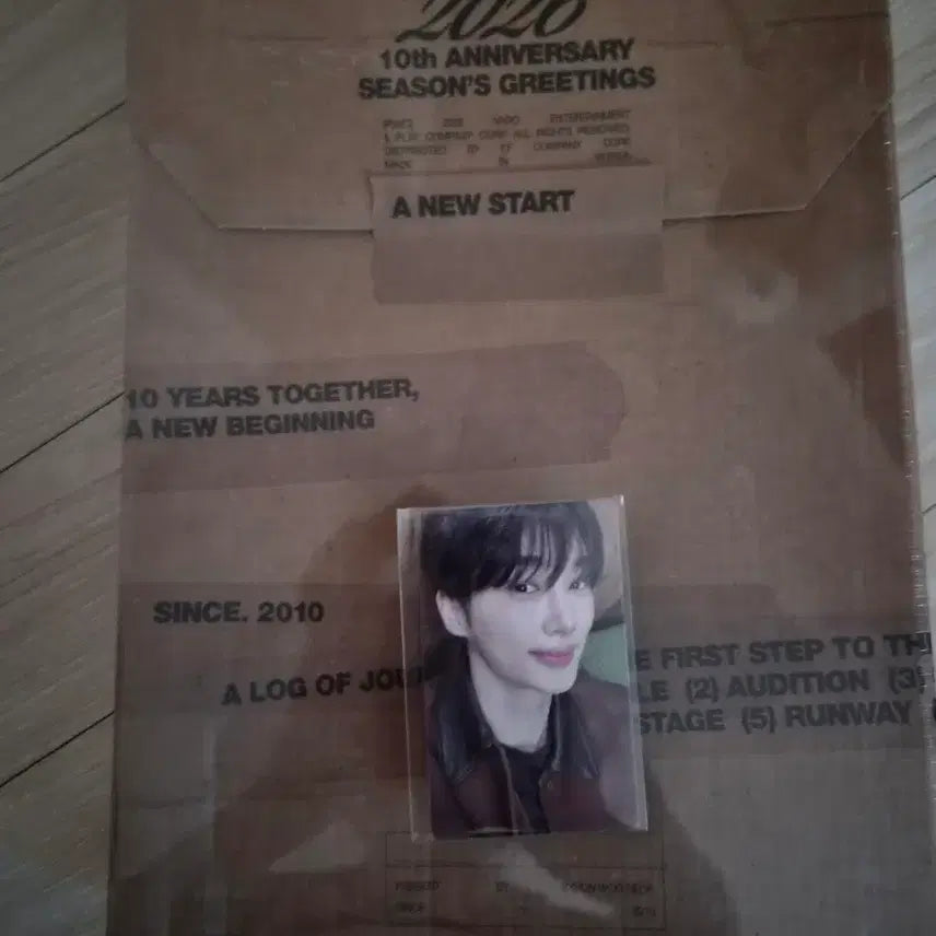 [BUNJANG] Byun Woo Seok 10th Anniversary Season's Greetings 2026 Photocard Set / 변우석 2026 10주년 시즌 그리팅 포토카드 포함