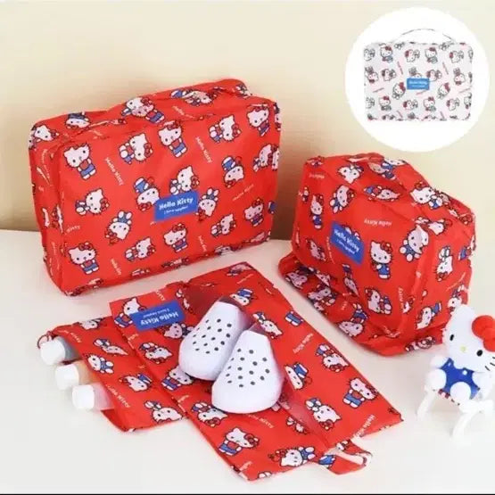 [BUNJANG] Hello Kitty Pouch Set / 헬로키티 파우치 세트