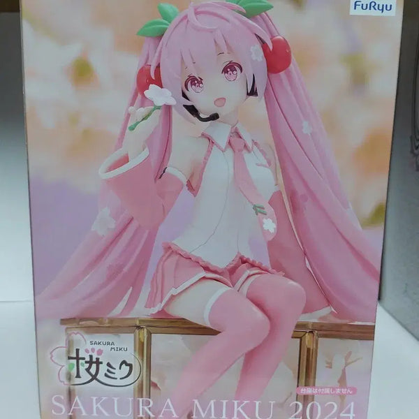 [BUNJANG] Miku Sakura Miku 2024 Noodle Stopper Figure / 미쿠) 사쿠라 미쿠 2024 누들스토퍼 피규어 판매합니다
