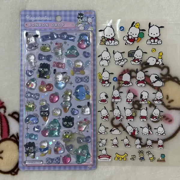 [BUNJANG] Sanrio Pochacco Bonbon Sticker / 산리오 해피단브이 포차코 봉봉 스티커