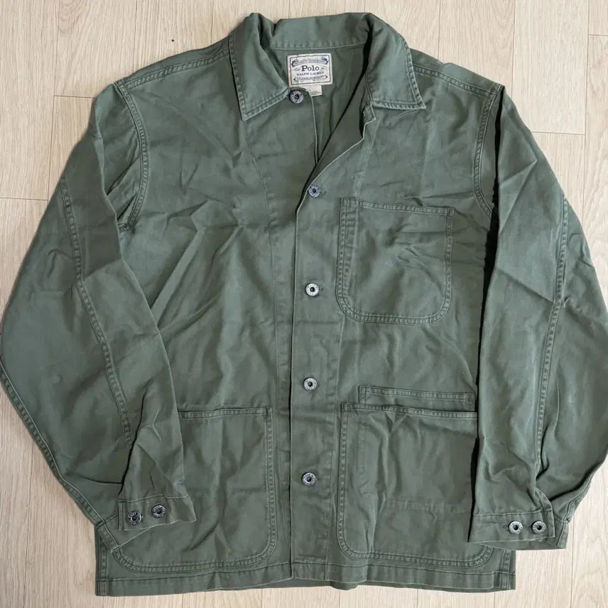 [BUNJANG] Polo Ralph Lauren Work Jacket Khaki Size M / [폴로 랄프로렌] 워크 자켓 초어 M 사이즈