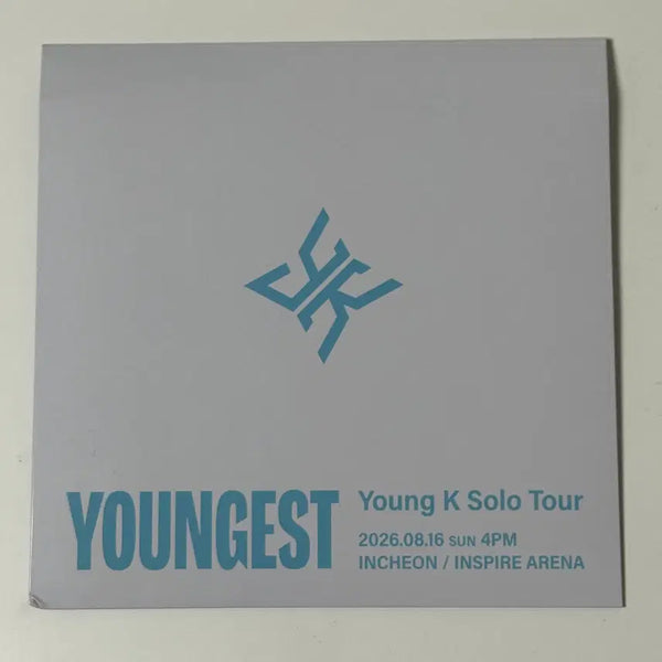 [BUNJANG] Young K Youngest Encore Concert Entrance Gift / 영케이 영기스트 막콘 입장기프트