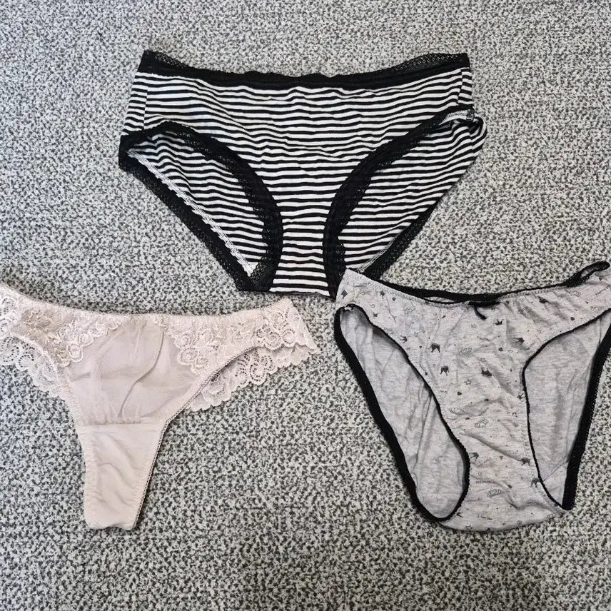 [BUNJANG] Women's Underwear Set (3 Pieces) / 여성 속옷 3종(중고)