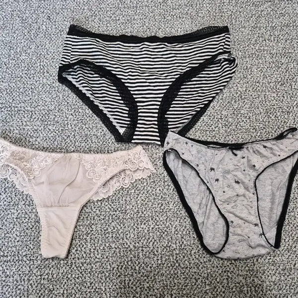 [BUNJANG] Women's Underwear Set (3 Pieces) / 여성 속옷 3종(중고)