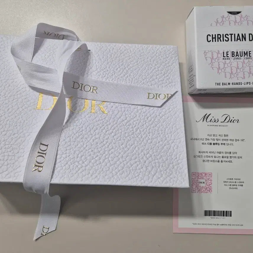 [BUNJANG] Dior Rose Hand Cream Limited Edition Lilac Full Set / 디올 르 밤 리미티드 에디션 라일락  핸드크림 + 풀세트