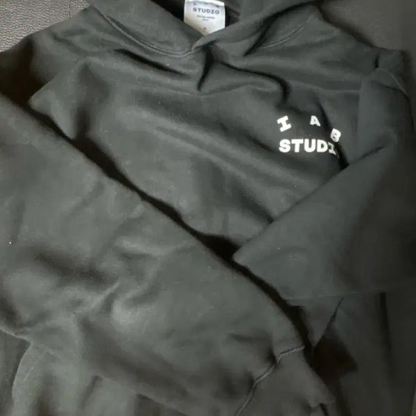 [BUNJANG] IAB Studio Hoodie Black / IAB 스튜디오 후드티 블랙
