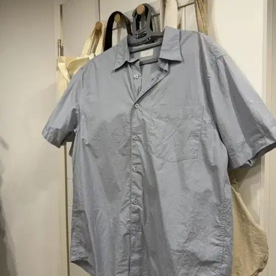 [BUNJANG] ASP Regular Fit Core Short-Sleeve Shirt / [m] asp 애습 레귤러 핏 코어 반팔 셔츠
