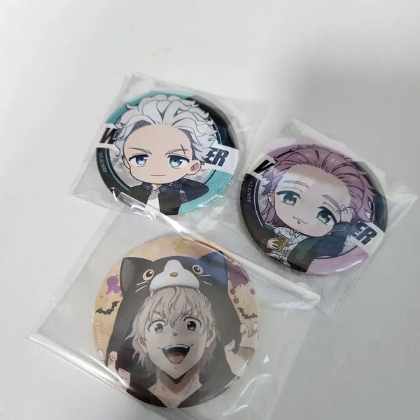 [BUNJANG] Wind Breaker Windbre 3 Types Can Badge Set / 윈드브레이크 윈브레 캔뱃지 3종