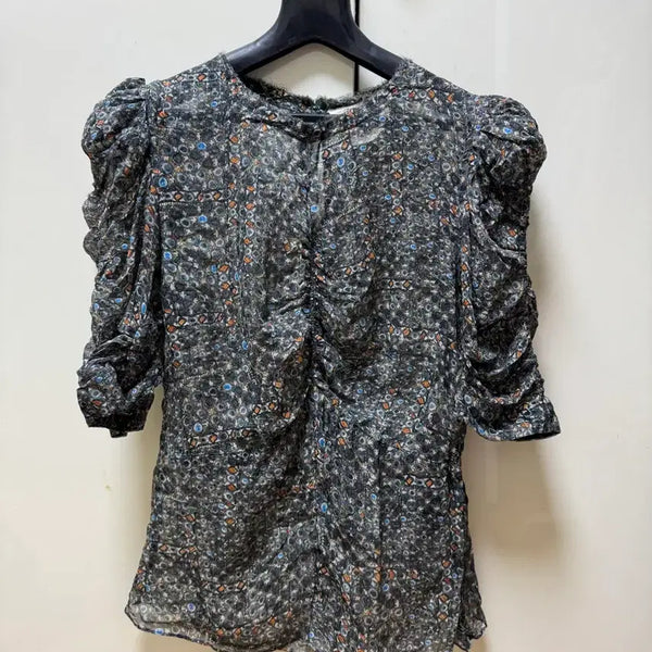 [BUNJANG] H&M Isabel Marant Silk Blouse / h&m 이자벨마랑 실크 블라우스