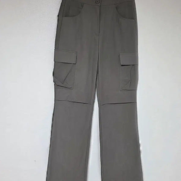 [BUNJANG] Breeed Slim Cargo Bootcut Pants / [미착용] 브리드 슬림 카고 부츠컷