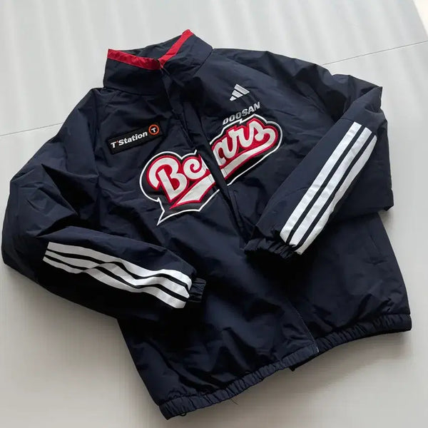 [BUNJANG] Doosan Bears x Adidas Collaboration Jacket / 두산베어스 자켓
