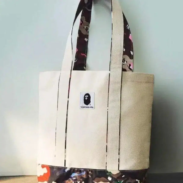 [BUNJANG] BAPE Camo Canvas Eco Bag / 베이프 에코백 새상품