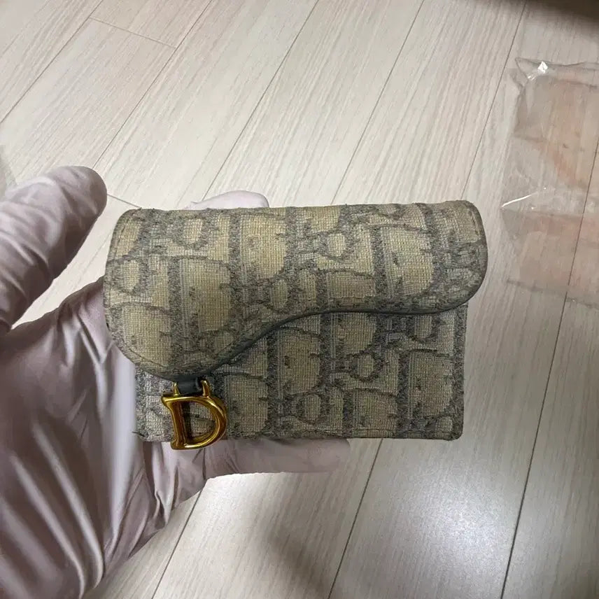 [BUNJANG] Dior Oblique Saddle Card Holder / 디올 오블리크 새들 카드지갑