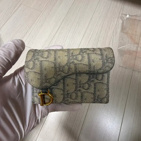 [BUNJANG] Dior Oblique Saddle Card Holder / 디올 오블리크 새들 카드지갑