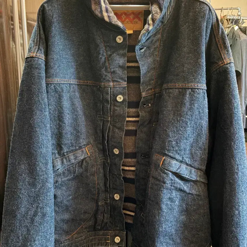[BUNJANG] Tenderloin Blanket Jacket / 텐더로인 블랭킷 자켓
