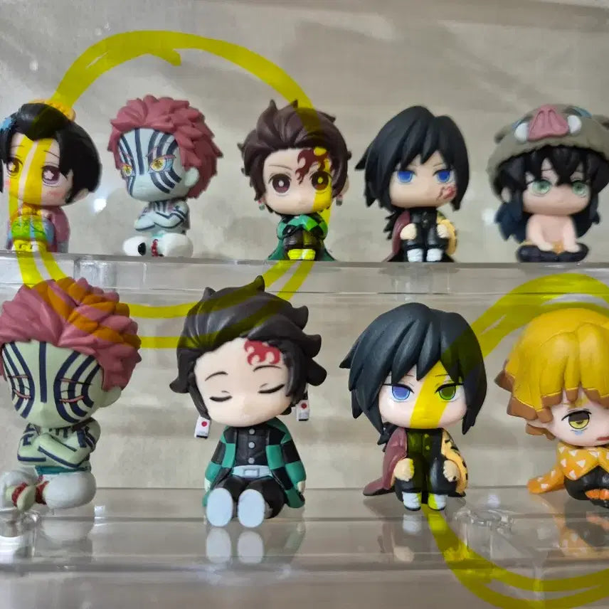 [BUNJANG] Demon Slayer: Kimetsu no Yaiba Machiboke Akaza & Zenitsu Bundle (Unsealed) / 귀멸의칼날 마치보케 아카자 젠이츠 일괄 미개봉 새상품