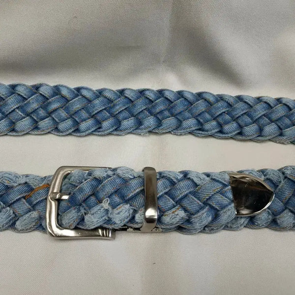 [BUNJANG] Denim Woven Belt / 청대님 벨트